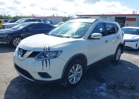 2016 Nissan Rogue Sv z USA, uszkodzony, nr VIN JN8AT2MV1GW141412